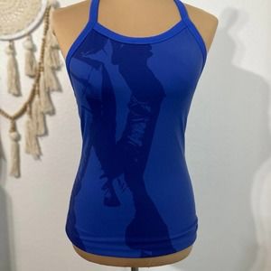 lululemon athletica Blue Tank Top